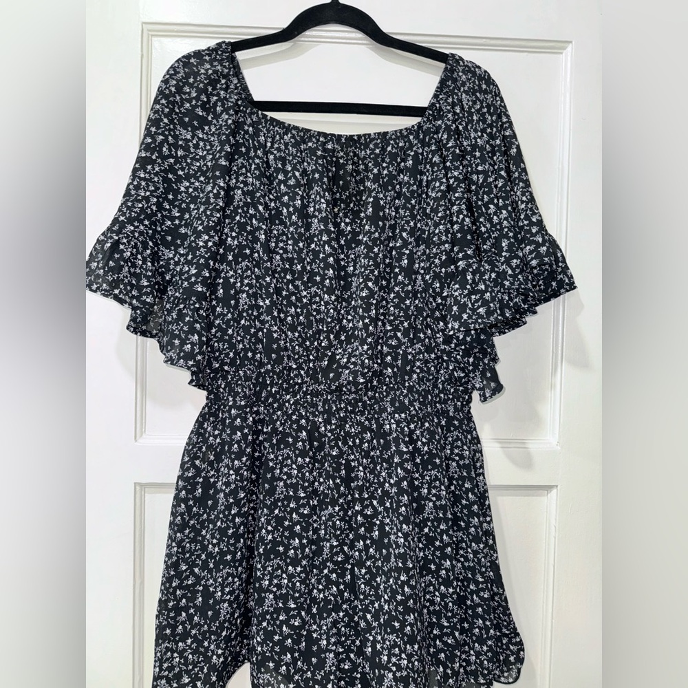 Off Shoulder Romper